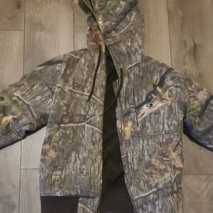 Mossy Oak Camouflage Kids Puffer Jacket
